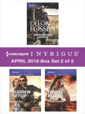 cover image of Harlequin Intrigue April 2018--Box Set 2 of 2